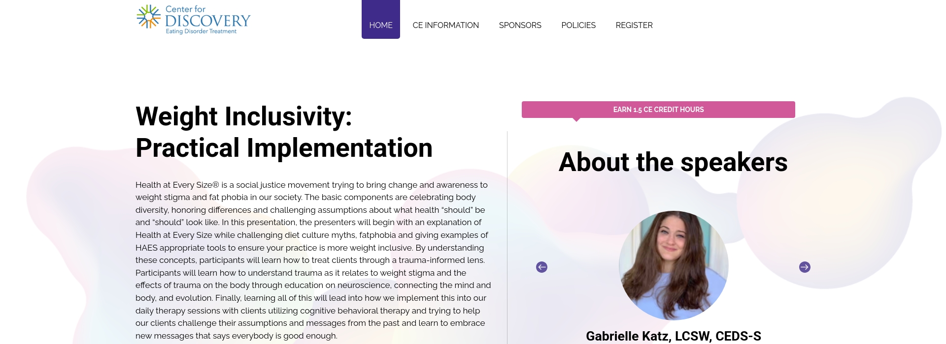 Weight Inclusivity: Practical Implementation
